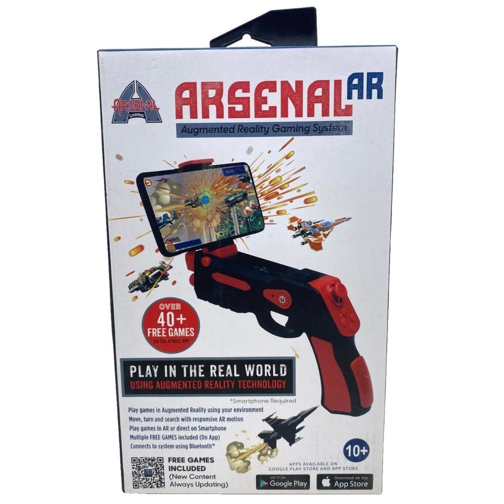 Arsenal Gaming Augment Augmented Reality Gaming System 40+‎ Free Games NEW